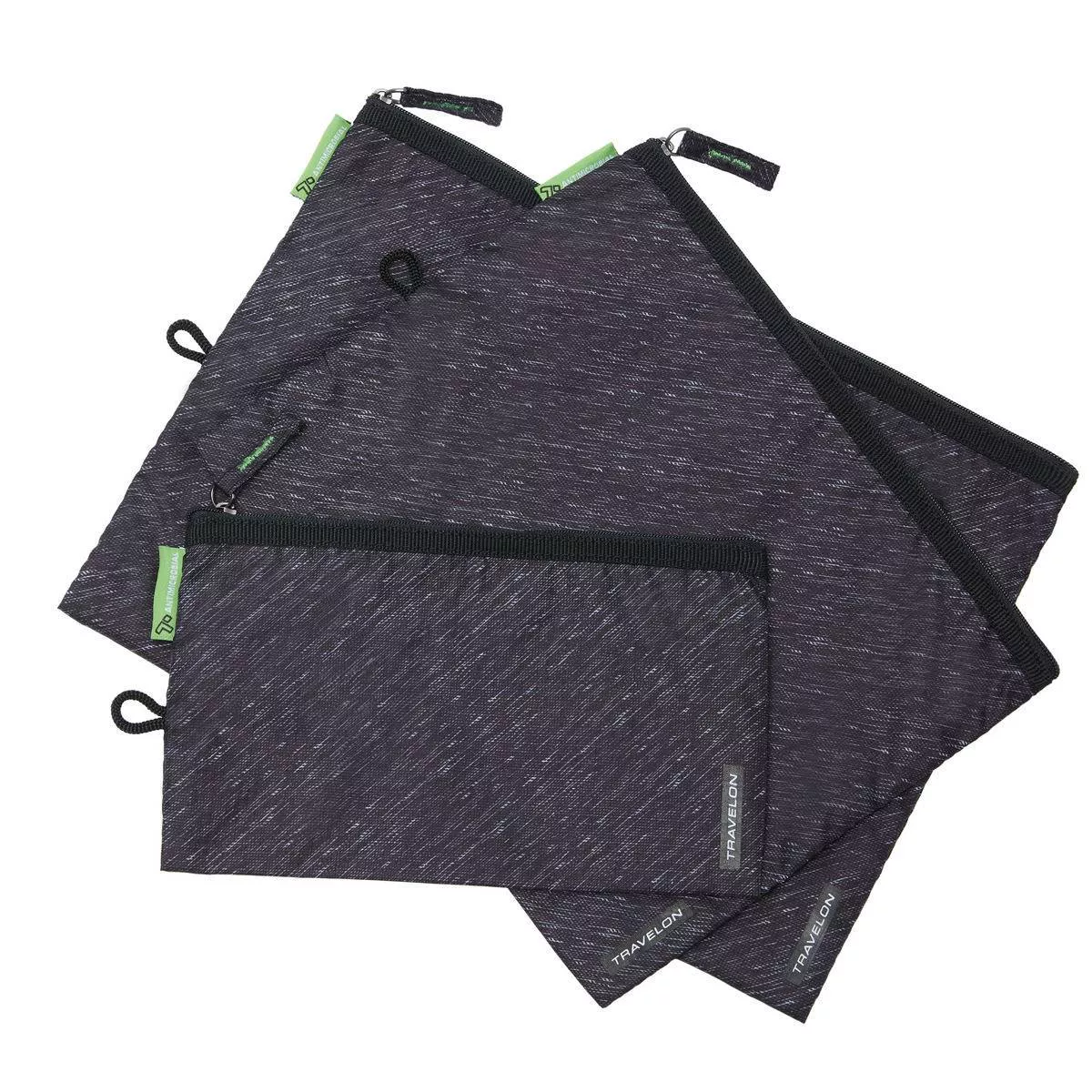 Travelon Antimicrobial Clean Set of 3 Pouches