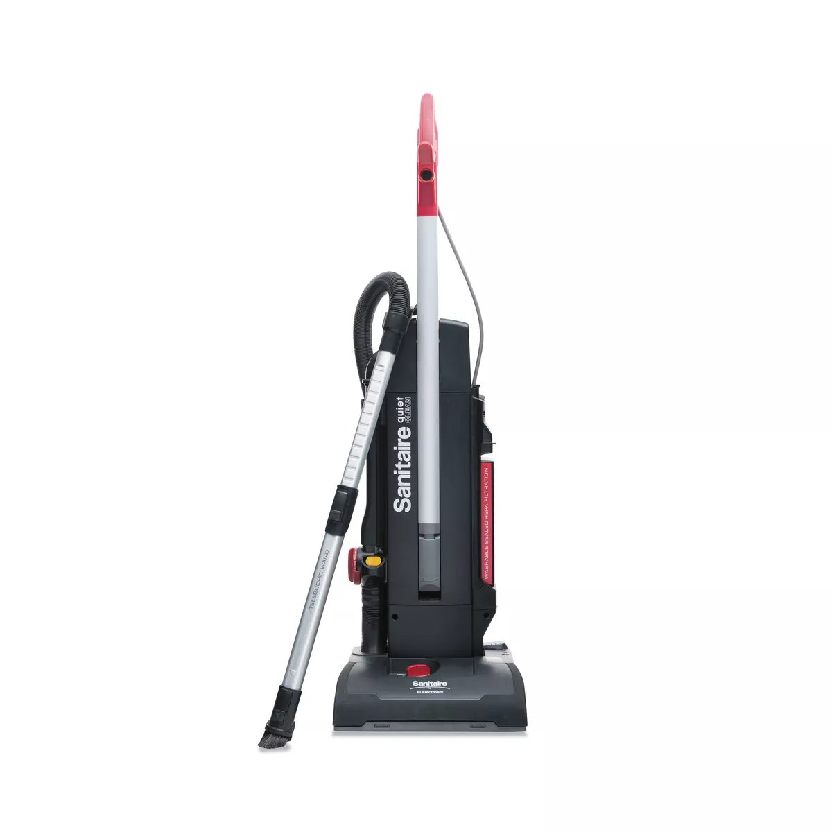 Sanitaire SC9180D MULTI-SURFACE 110V 11.3 Amp QuietClean 2-Motor Upright Vacuum - Black
