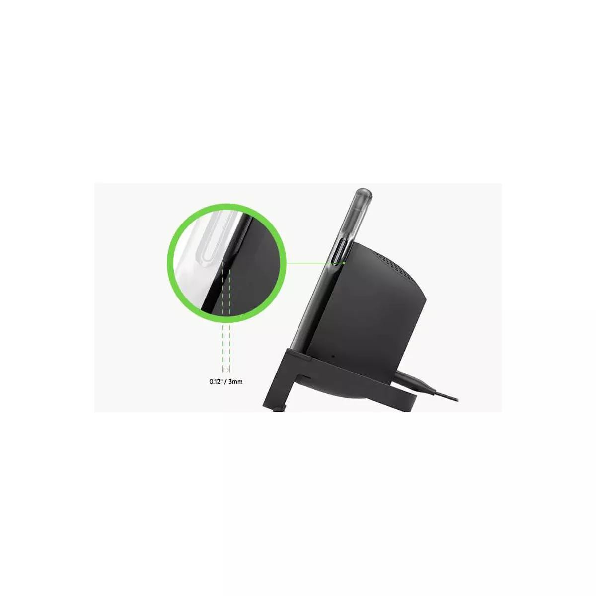Belkin 10W Qi Wireless and Bluetooth Speaker Stand - Black