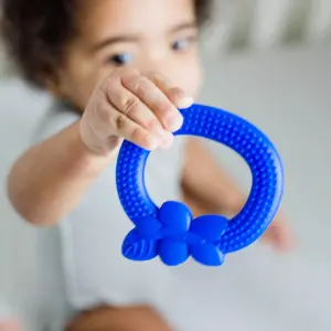 green sprouts Silicone Teether Fruit 2pk