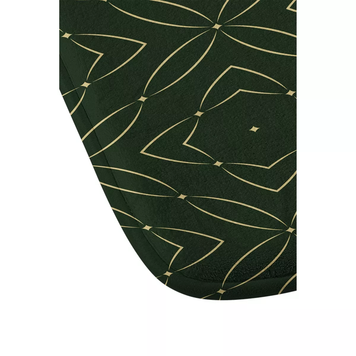 24"x36" Vintage Pattern Bath Rugs And Mats Green - Deny Designs
