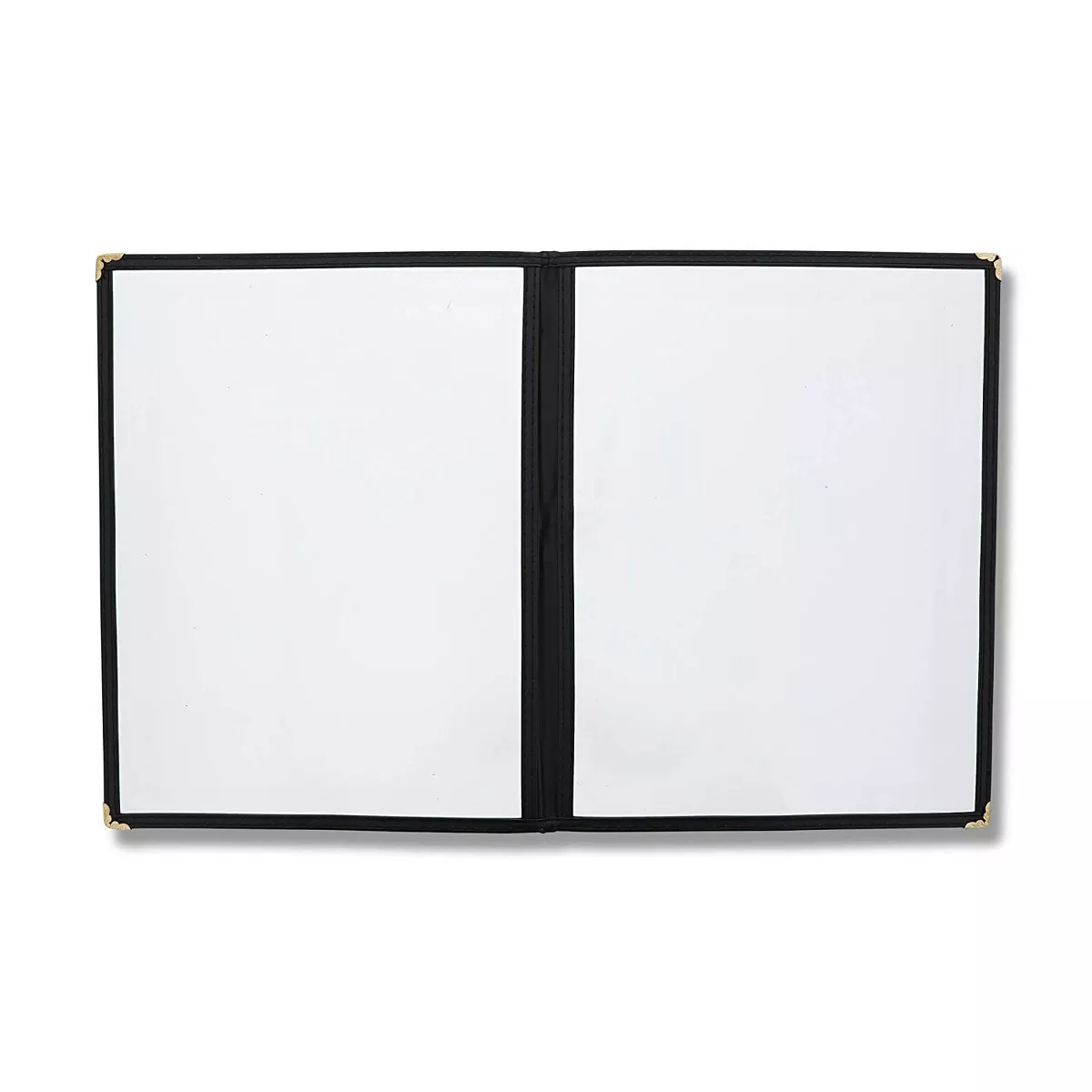 Juvale 12-Pack 4 Page Double View Clear PVC Restaurant Menu Covers for A4 Size Sheet