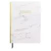 Lined Journal 5"x 7.25" Marble with Gold Foil - DesignWorks Ink
