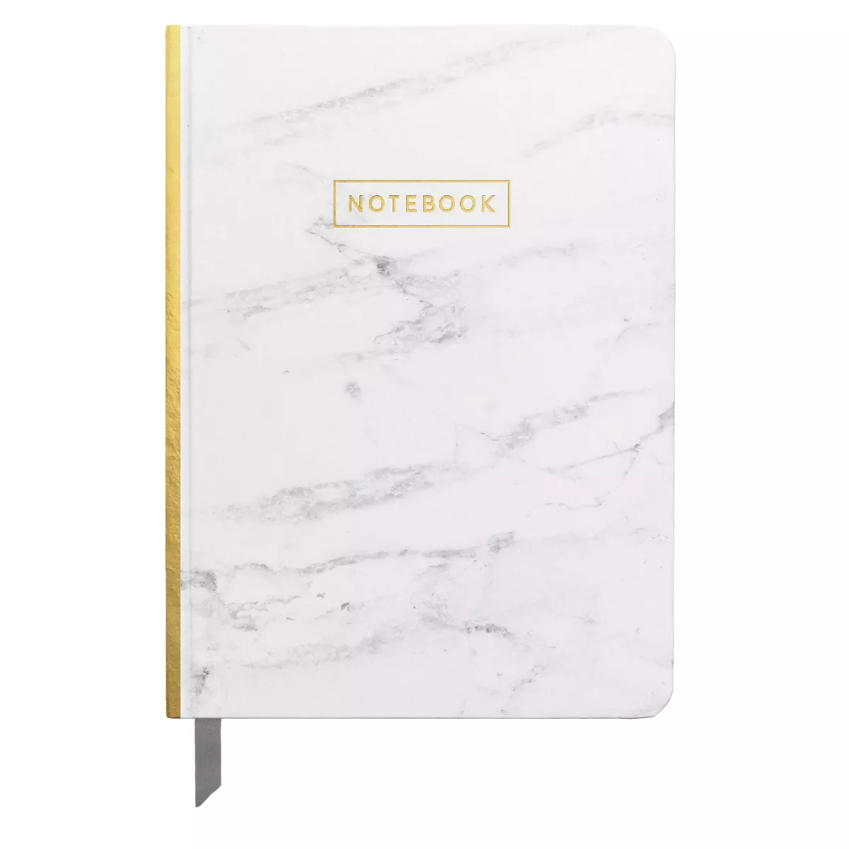 Lined Journal 5"x 7.25" Marble with Gold Foil - DesignWorks Ink